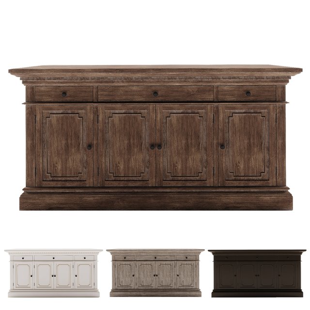 Restoration Hardware St James Panel 65 Media Console