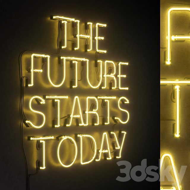 Light modules. Set 55. Neon