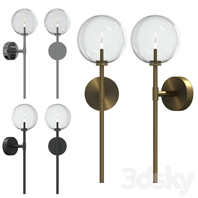 Wall sconce DAWN SINGLE by Schwung Home