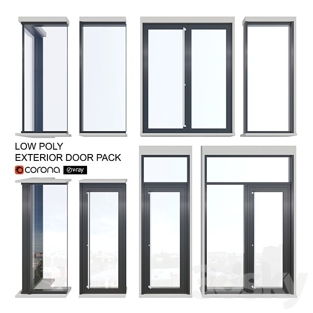 EXTERIOR DOOR SYSTEM SET