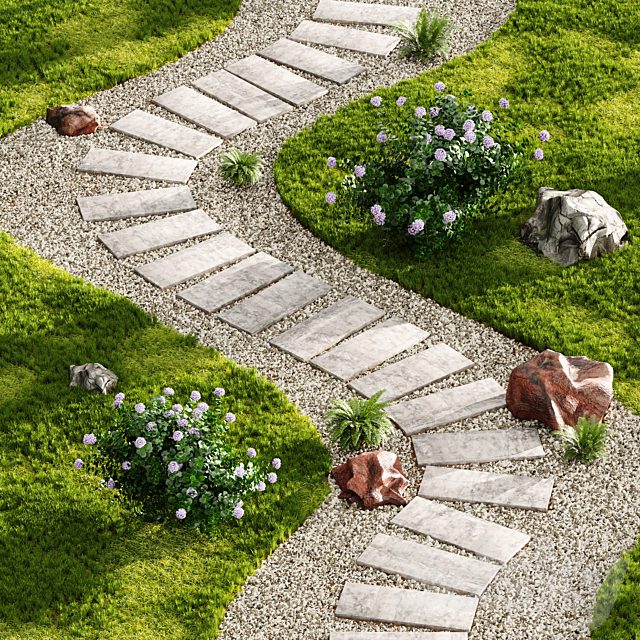 Stepping Stone Designs Decorative Floor Grass 04