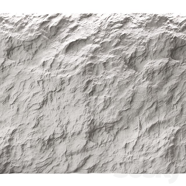 Rock cliff wall №43