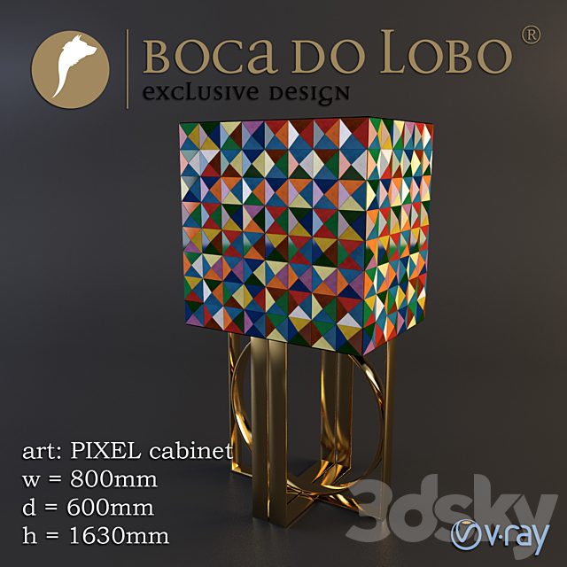Boca do Lobo PIXEL cabinet