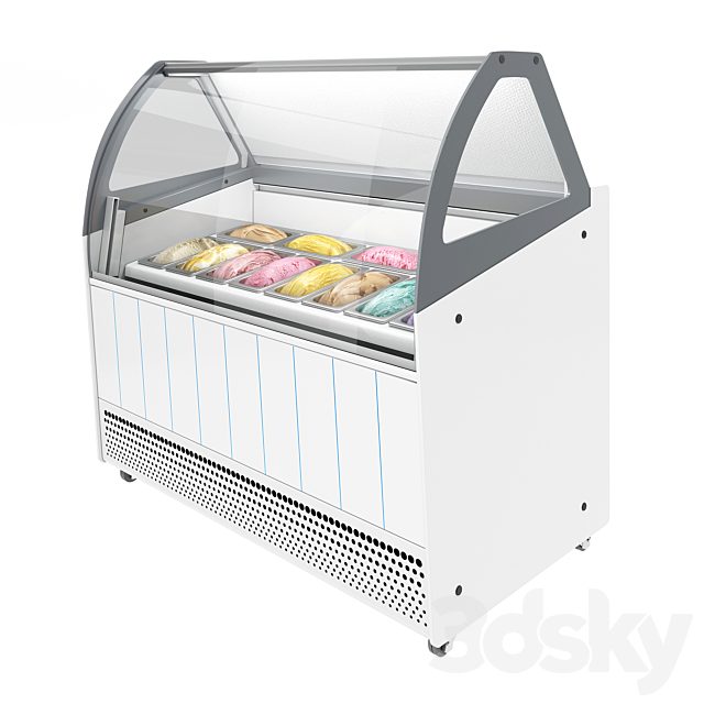 Ice cream display ISA BERMUDA View