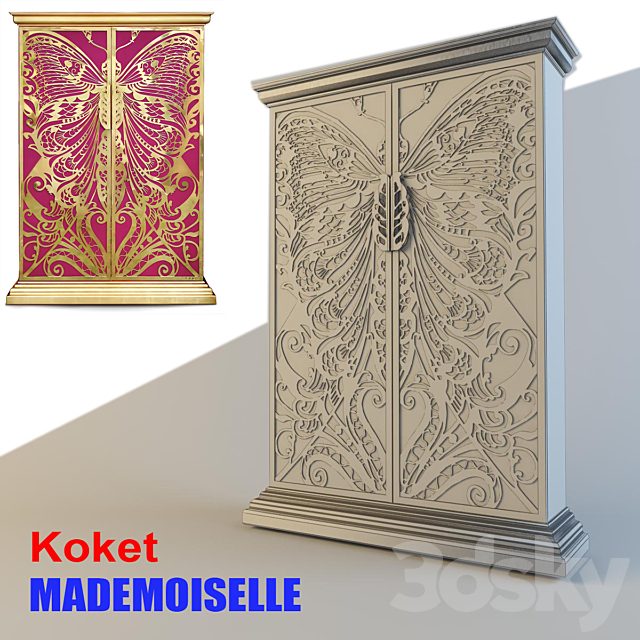 Glamorous wardrobe "KoketMADEMOISELLE"