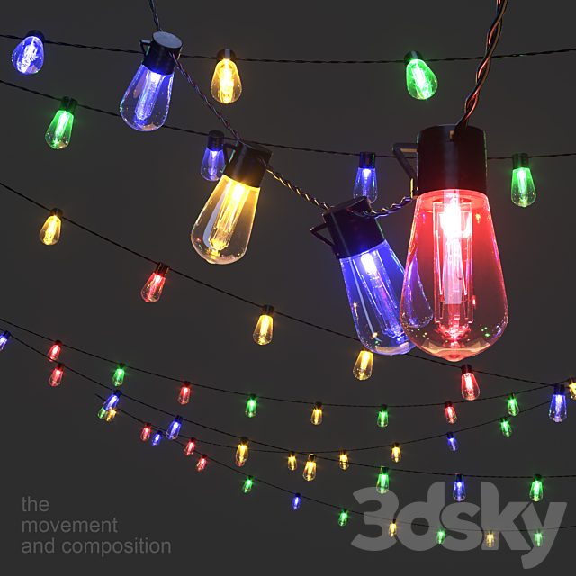 Editalorble Garland Color