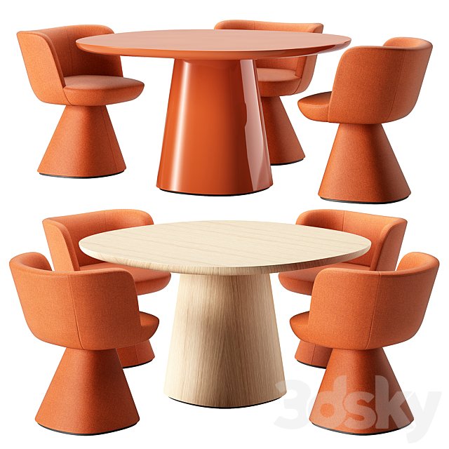 B&B Italia Dining Set