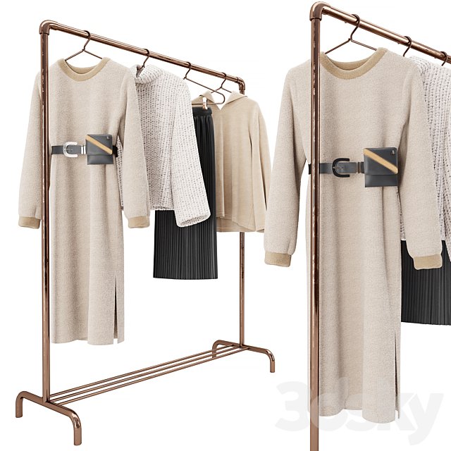Elegant Woman Clothes Set 03