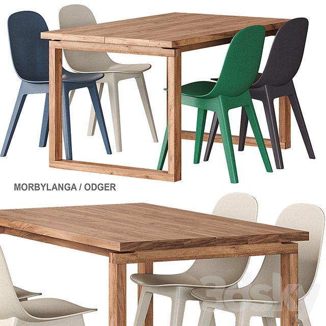 Morbylanga / Odger IKEA Table and chairs