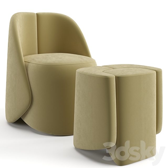 Baxter Keren little armchair