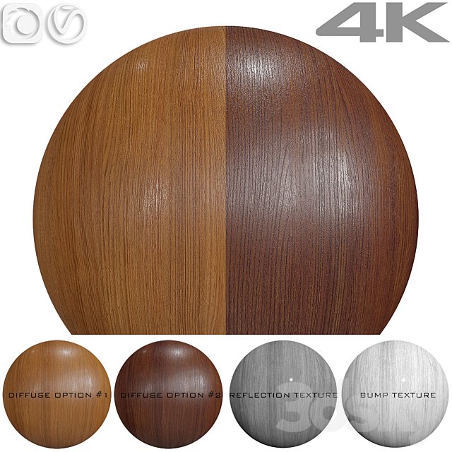 Seamless texture - Teak