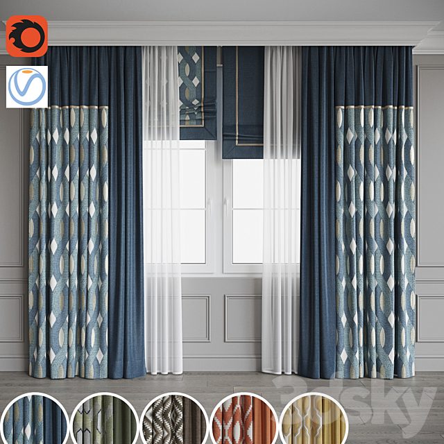 Set of curtains 102