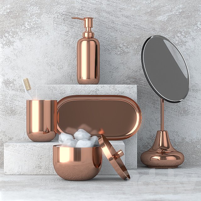 Copper Gleam Bath Collection