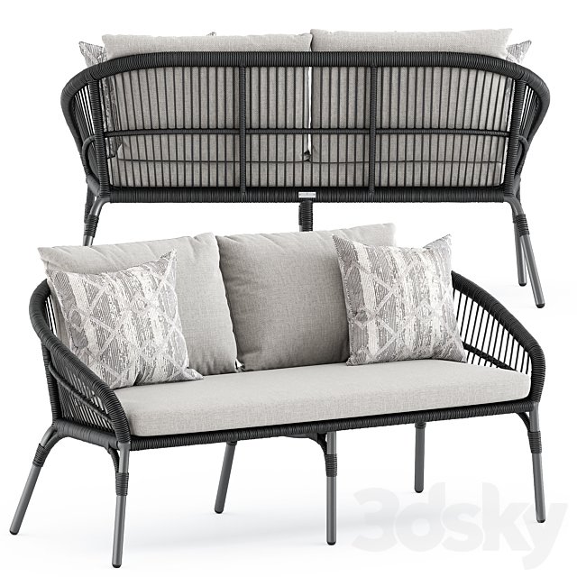 Nexus Sofa 2 Seat by Janus et Cie