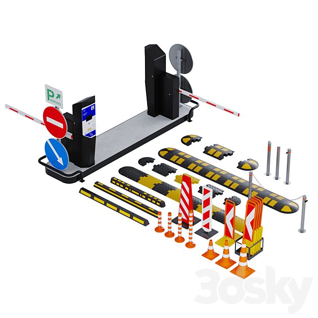 Special equipment for creating parking
