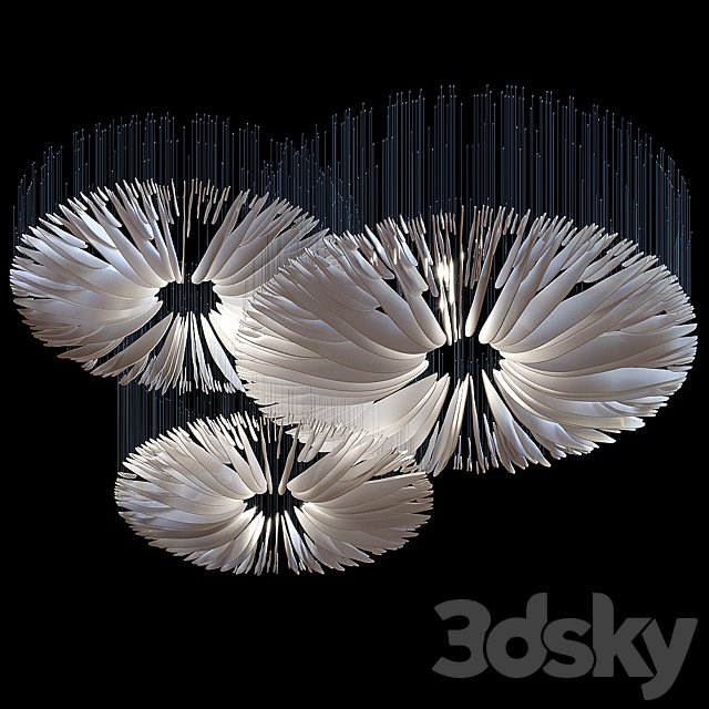 Decorative composition — oudemansiella, mushroom, Vargov®Design - LC0088