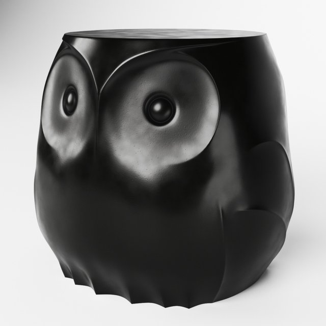 Holly Hunt Mister Owl Side Table