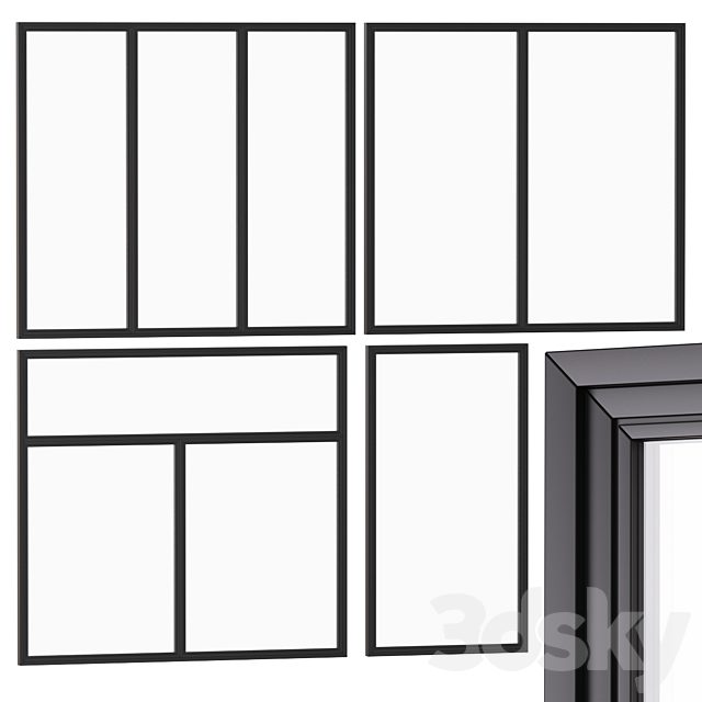 Stained glass windows / panoramic glazing 01