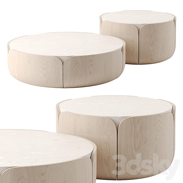Bloom coffee tables by Milla & Milli