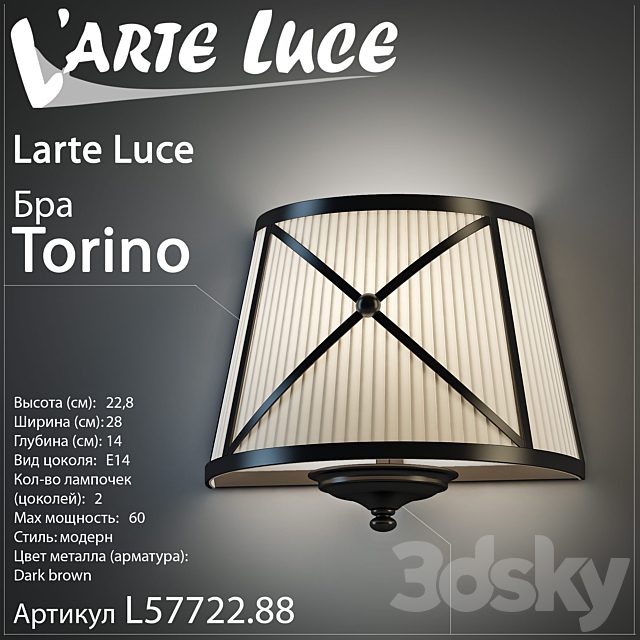 Larte luce Torino L57722.88