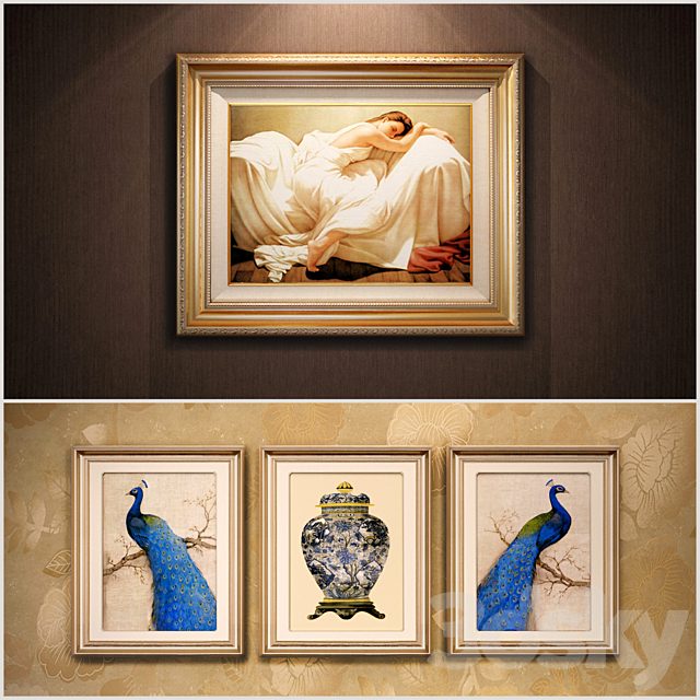 The picture in a frame (a collection of 17)