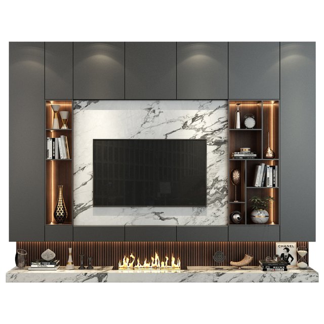 TV wall set 279