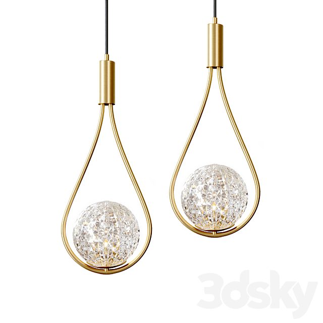 Lampatron HOOP DROP LUX pendant lamp