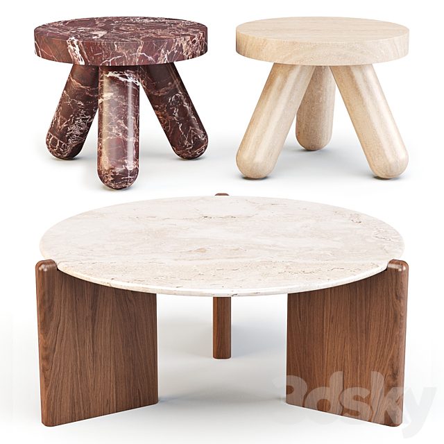 CB2: Santoro and Jaxx - Coffee and Side Tables