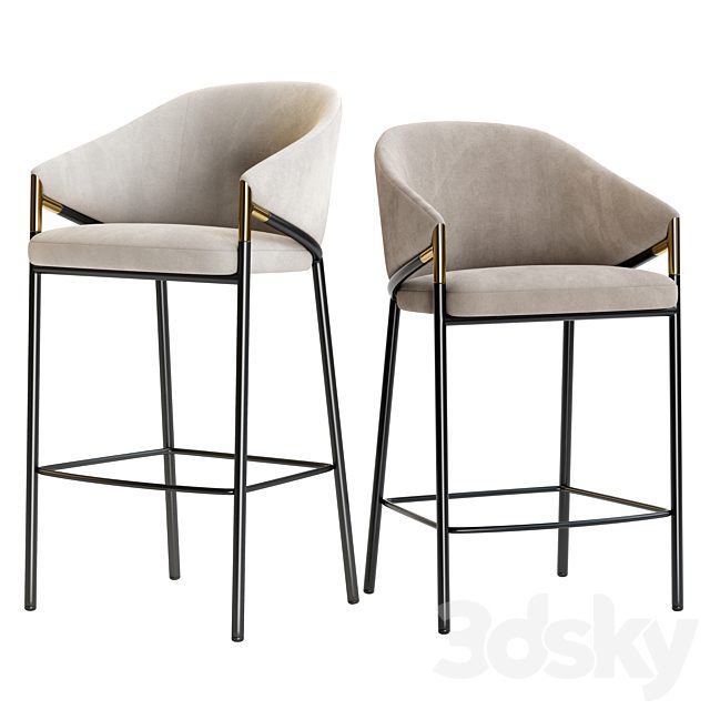 Euler Counter & Bar Stool