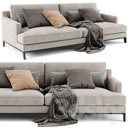 Poliform Bellport 2 Seats Sofa