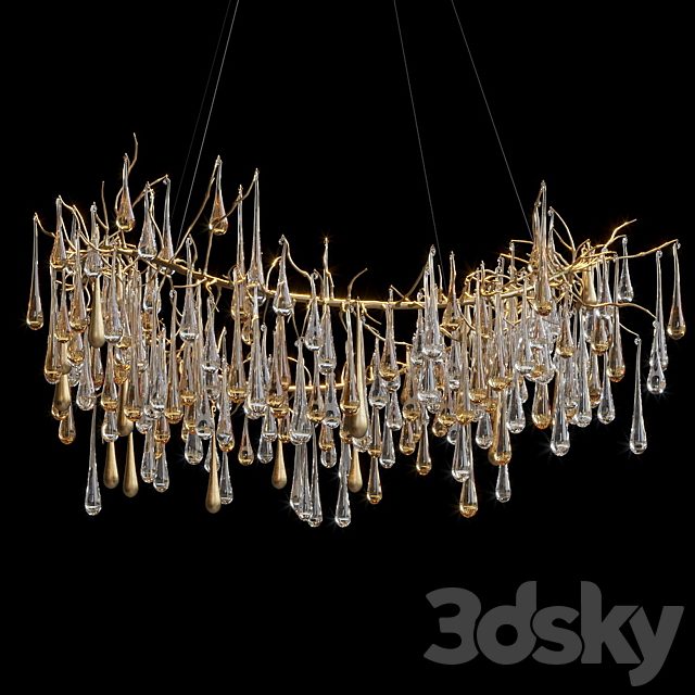 Lighting composition — olive, wood, Vargov®Design - LC0360