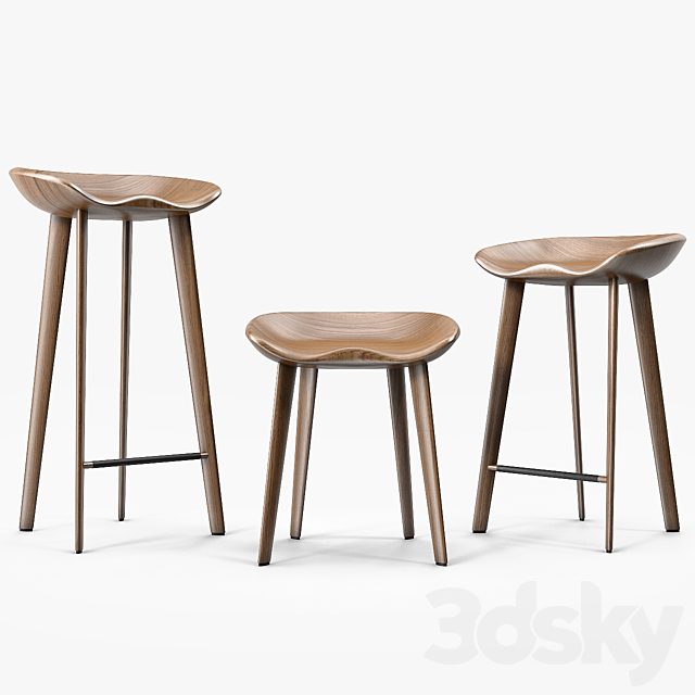 BassamFellows Tractor Stools