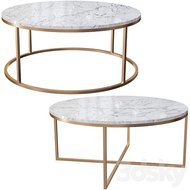 Hollywood & Round Coffee Tables
