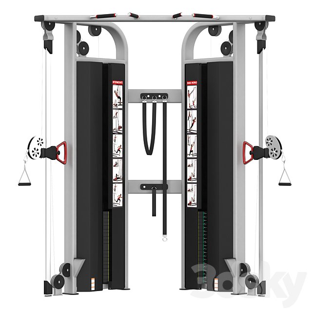 Star Trac INSTINCT DUAL ADJUSTABLE PULLEY