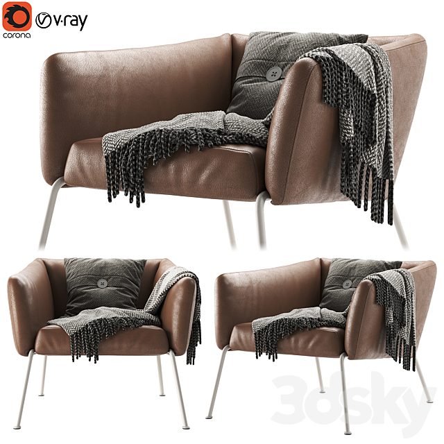 Nikos Low Armchair