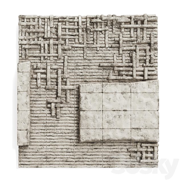 Peter Lane wallmounte ceramic panel