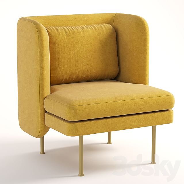 Bloke Velvet Lounge Chair