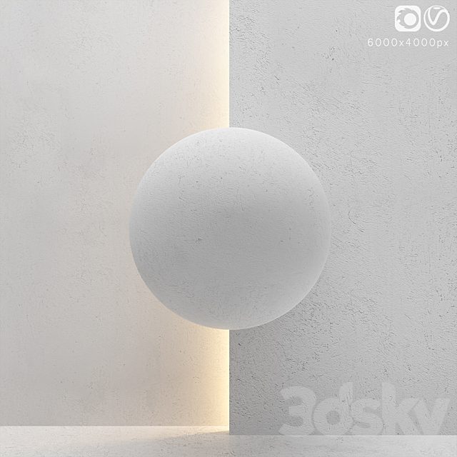 White stucco texture