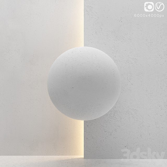 White stucco texture