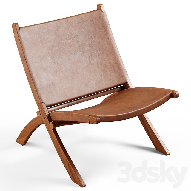 Zara Home - Leather folding chair