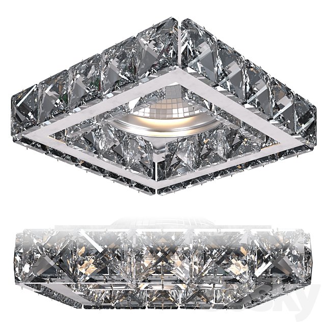 Spot light with crystal Novotech Neviera 370170