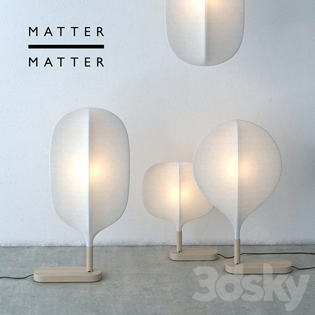 Overhead and floor lamps Chimney Matter & Matter
