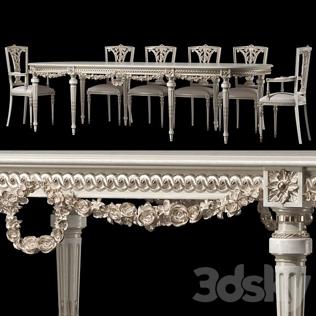 kosovart daphne table and chair