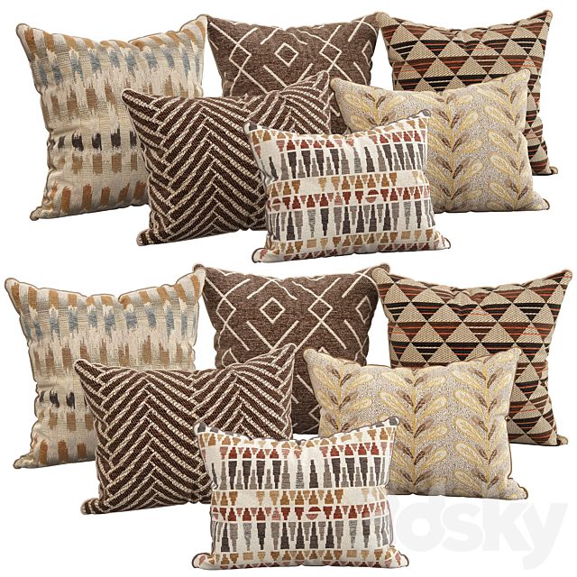 Decorative pillows 106