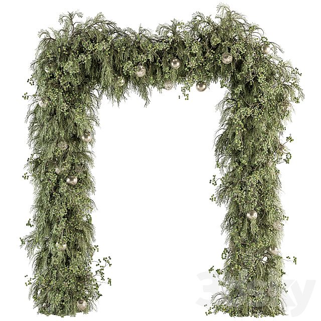 porch decorating Christmas - Christmas Set 32
