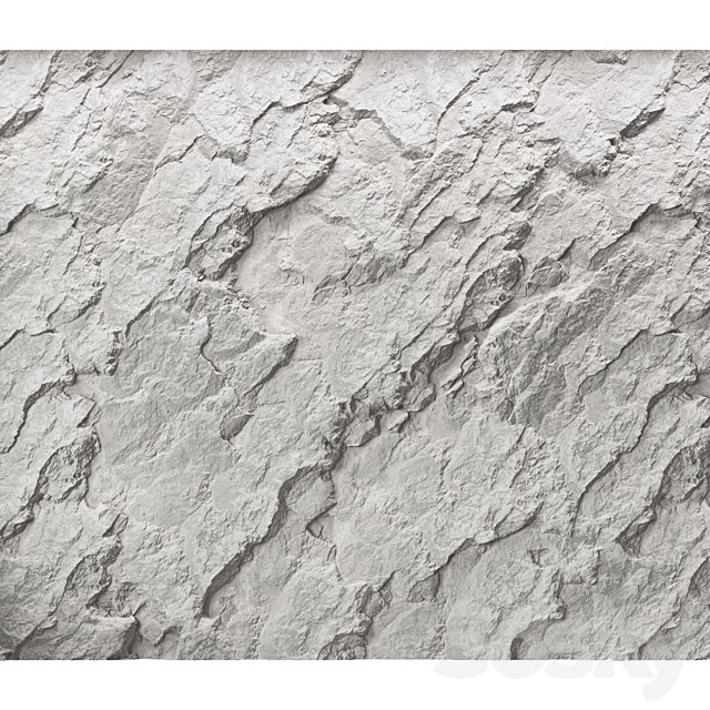 Rock cliff wall №46