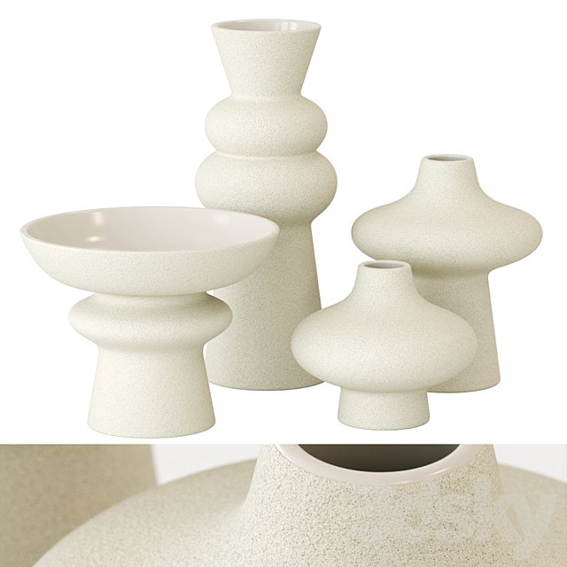 Set of vases H&M