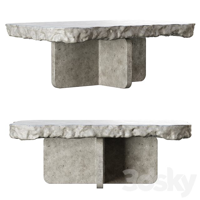 Richard concrete table by Bpoint