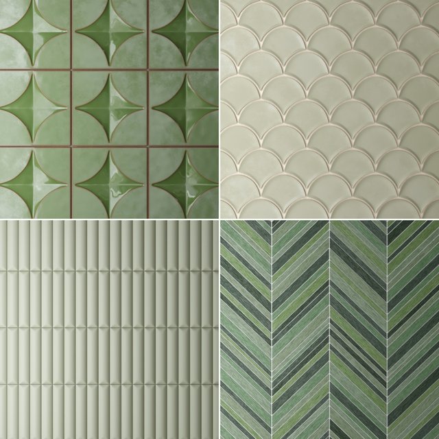 Green tile