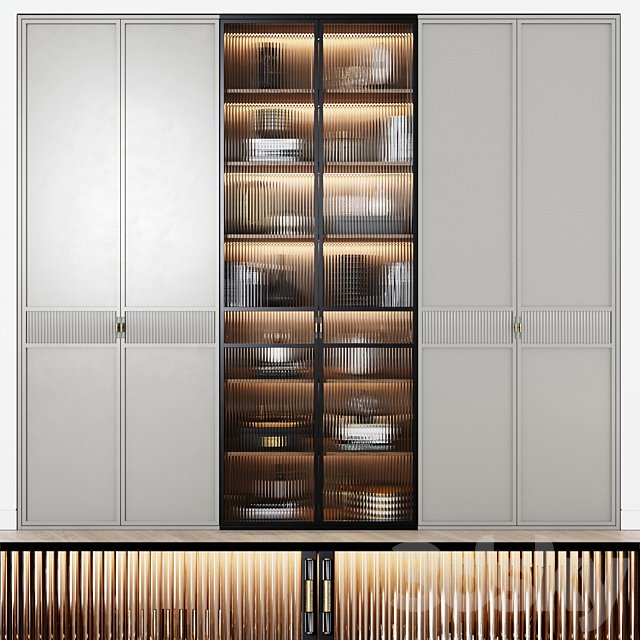 Art Deco style wardrobe 13